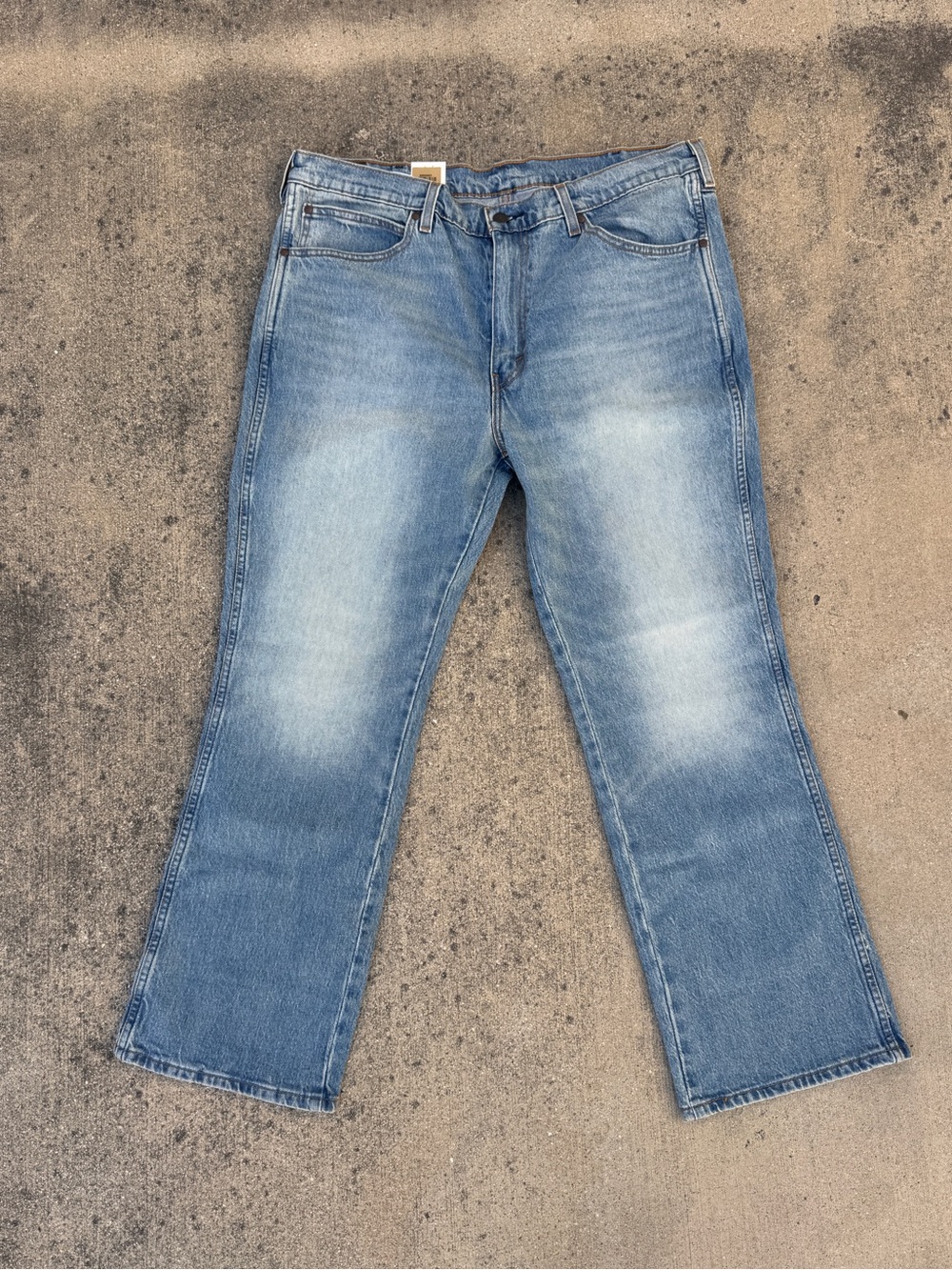 Levi’s Men's 537 Western Bootcut - Light Blue Wash Size 38x30 BNWT